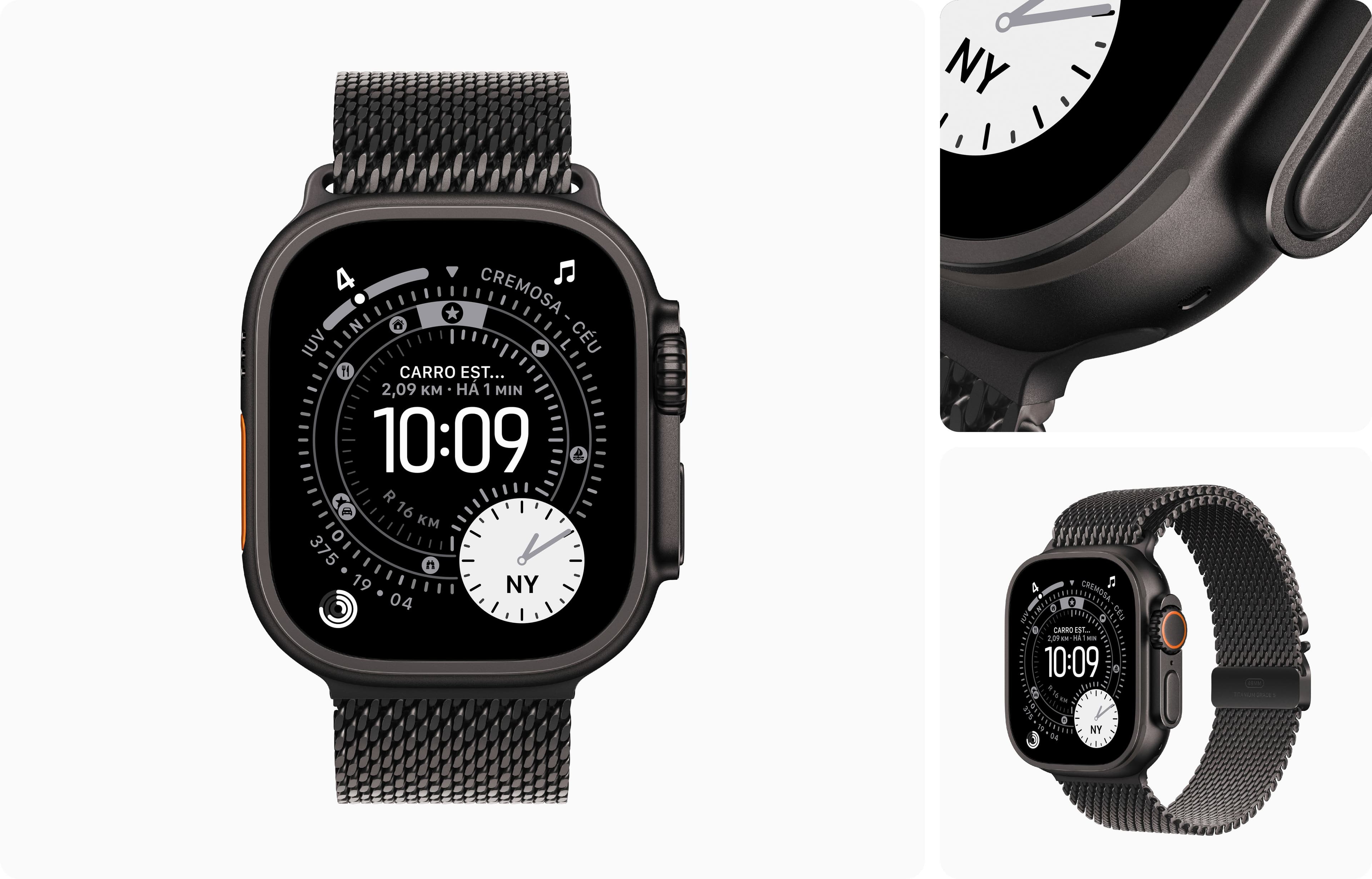 Apple Watch Ultra 3 49mm Titânio Preto