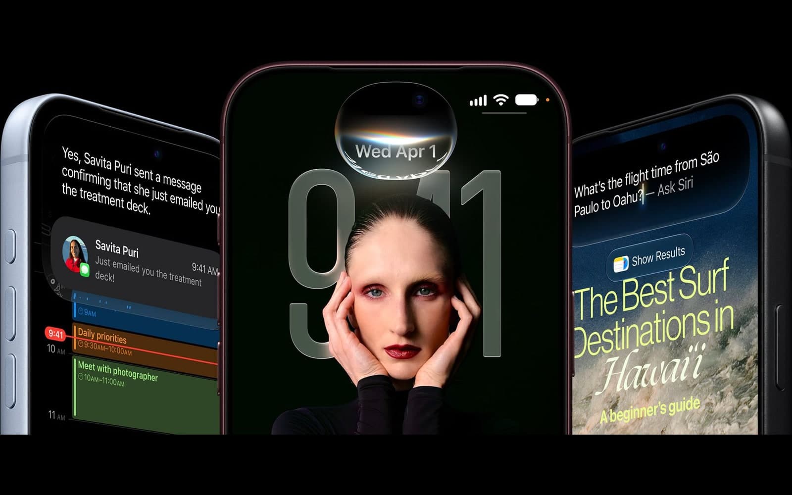 Siri AI em uso no iPhone 18 Pro